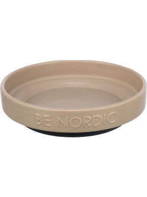 BE NORDIC keramická miska, šedo hnedá 0,3 l/ ø 16 cm